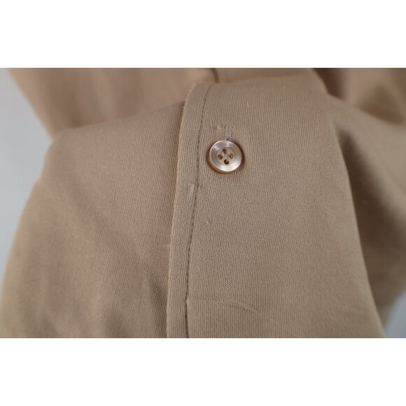 Vintage 70s Streetwear Mens Medium Knit Camp Collar Short Sleeve Button Shirt - Picture 6 of 15